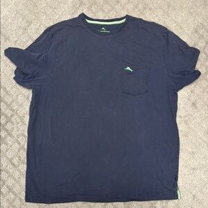 Tommy Bahama Blue Short Sleeve Tee with Classic Design
